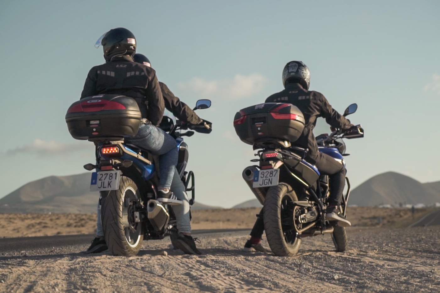 Motorrad scout Tour auf Lanzarote und Fuerteventura mit en Lehrmaschinen von overcross