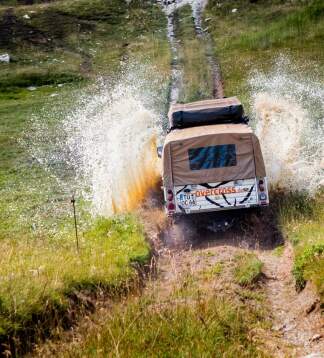Geländewagenreise über die Westalpen
