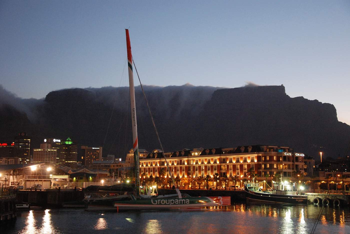 Der Hafen von Kapstadt