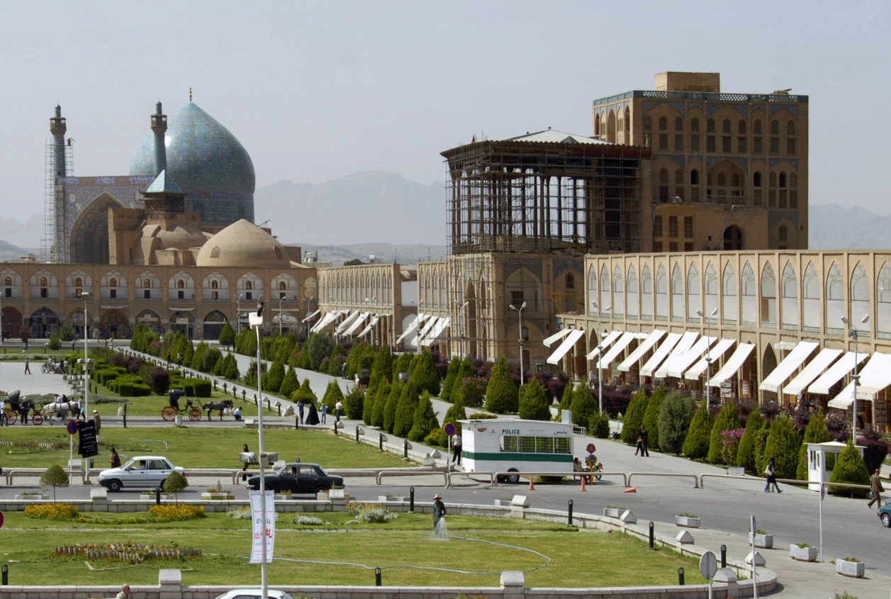 Der Imam-Platz in Isfahan/Iran