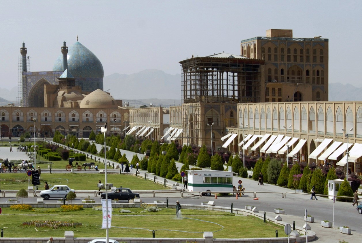 Der Imam-Platz in Isfahan/Iran
Der Imam-Platz in Isfahan/Iran