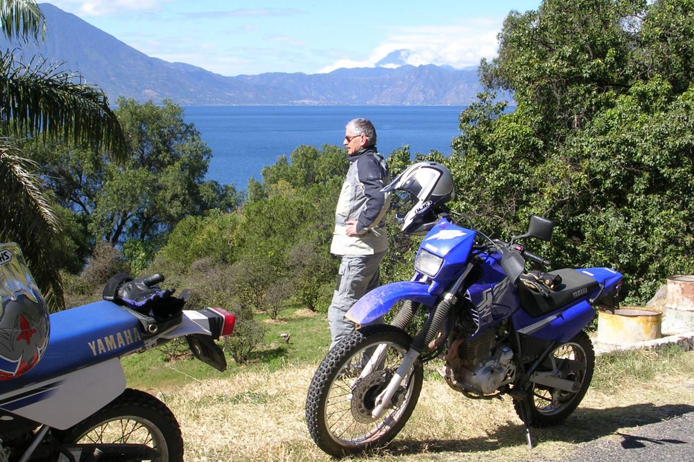 Motorradreise am Atilan, Yamaha XT