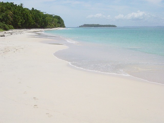 Strand auf Bocas del Toro, Panama