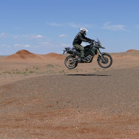 Mongolei Motorradreisen: Enduro durch Gobi und Steppe