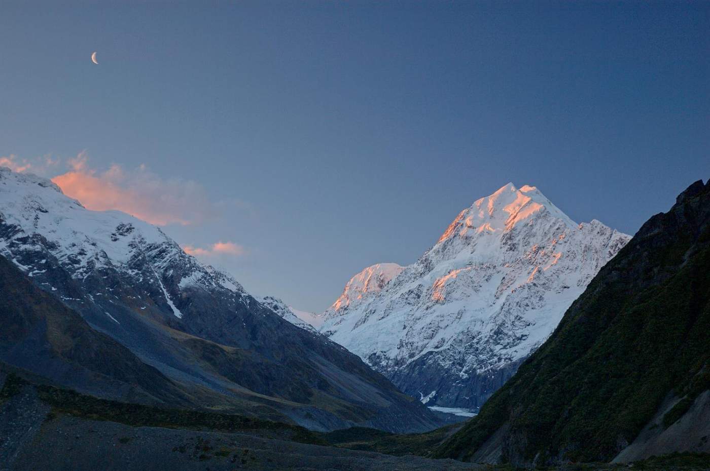 Mount Cook bei der Neuseeland Rundreise