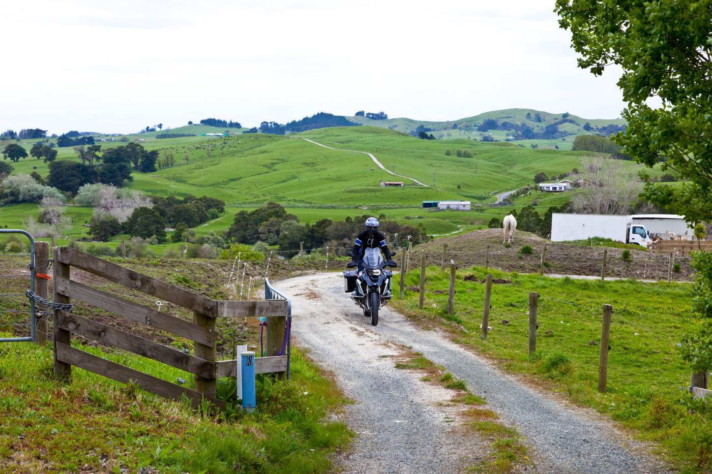 Unterwegs mit dem Motorrad in Neuseeland