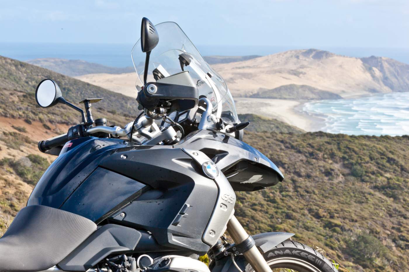 Unterwegs mit dem Motorrad in Neuseeland Overcross 