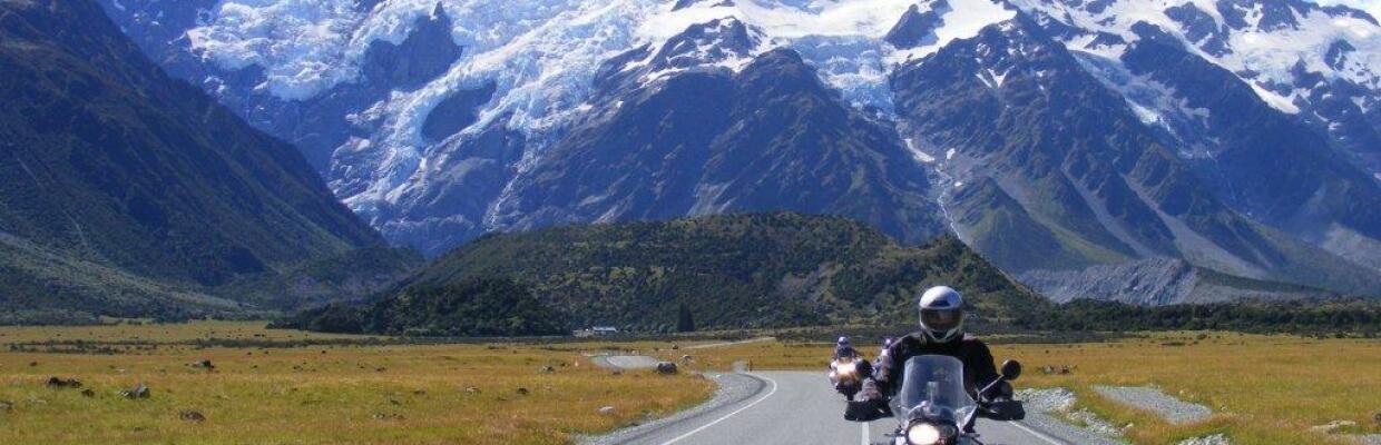 Motorradreisen Neuseeland, Südinsel, Neuseeland