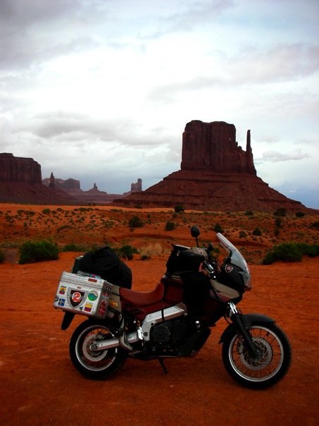 Motorradreise Abenteuer Wild West durch die USA Monument Valley