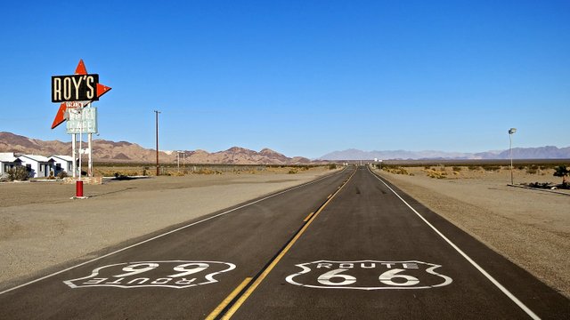 Route 66 Motorradreise USA Roys Wilder Westen 