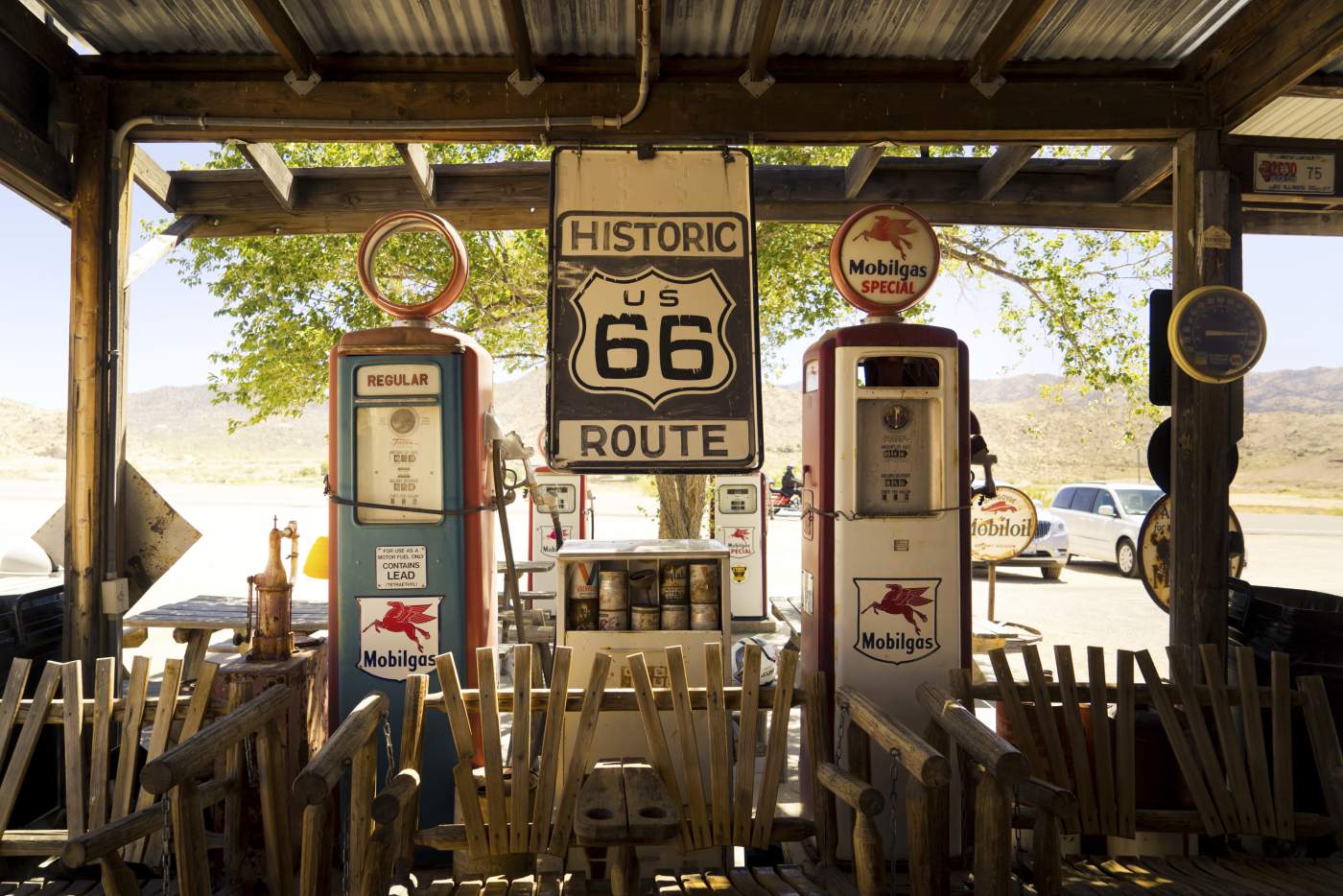 Für Motorradfans ist die Route 66 in der U.S.A ein Muss!
