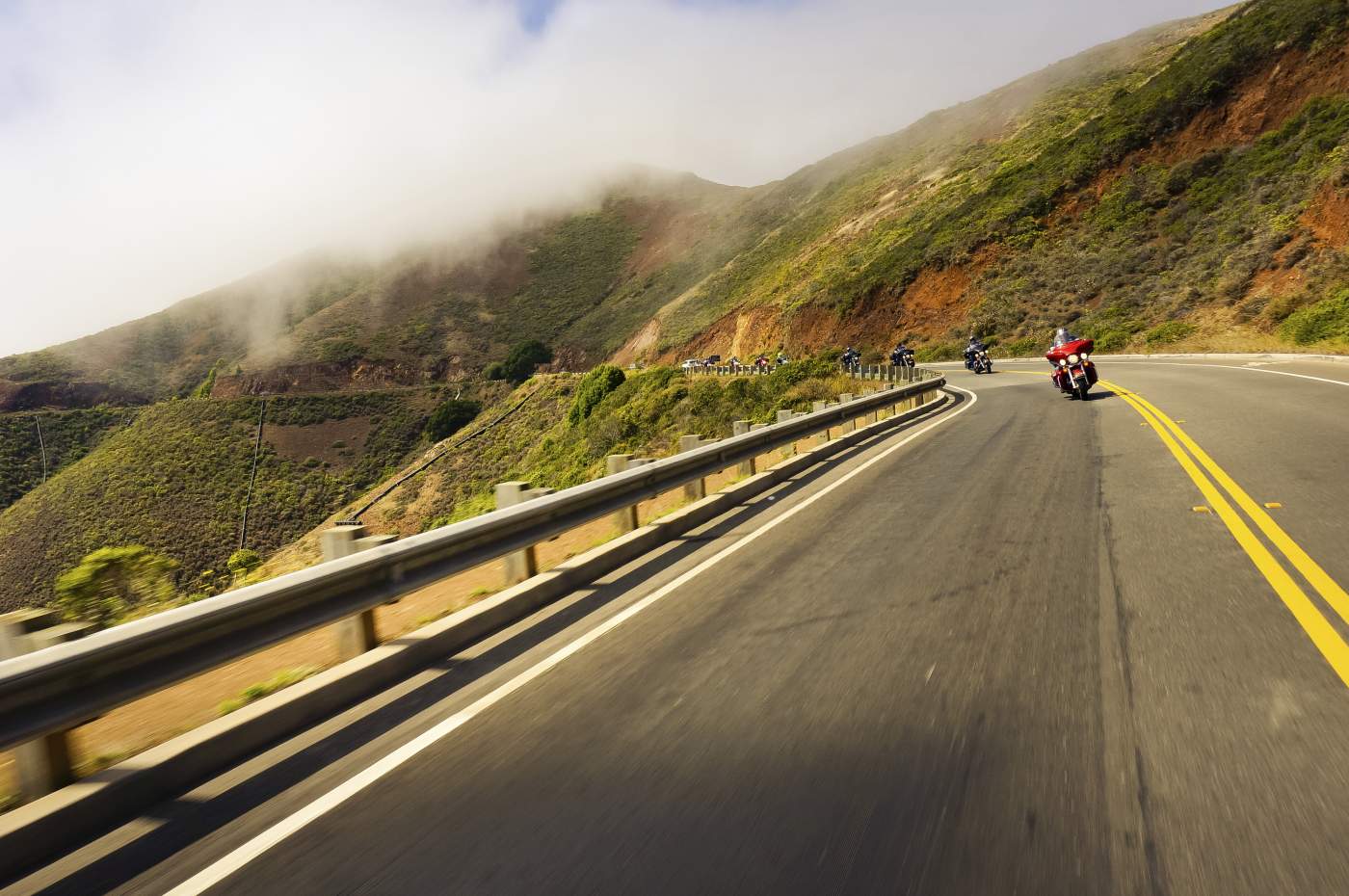Motorradreise Abenteuer West Wild West durch den Westen der USA Pacific Coast Highway 1 Monterey Big Sur