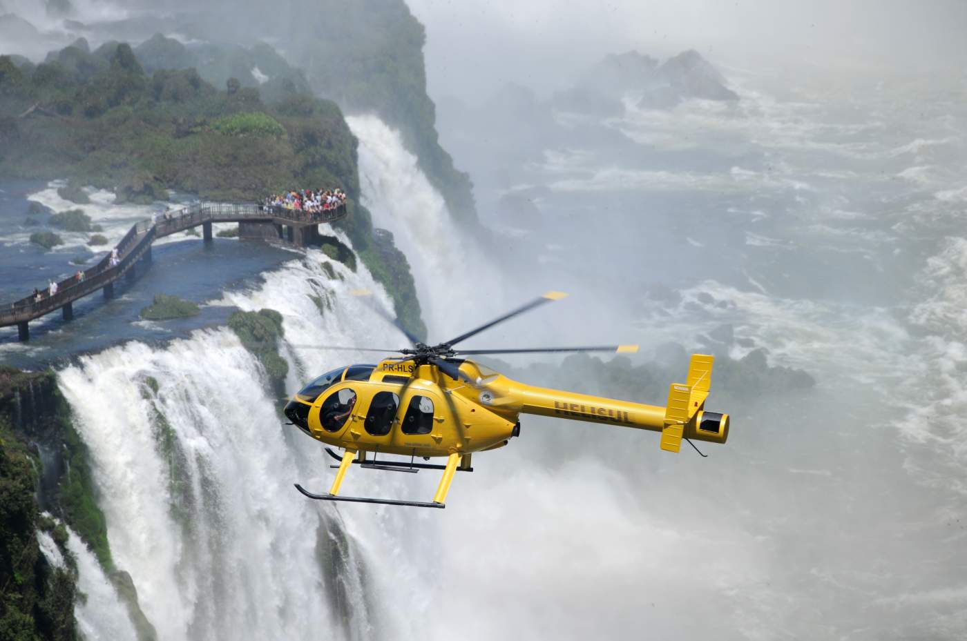 Ihr Luxus Helikopterflug über die Iguassu Fälle in Brasilien