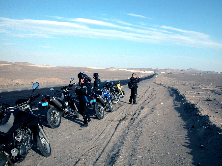 Motorradtour auf der Panamericana, Peru