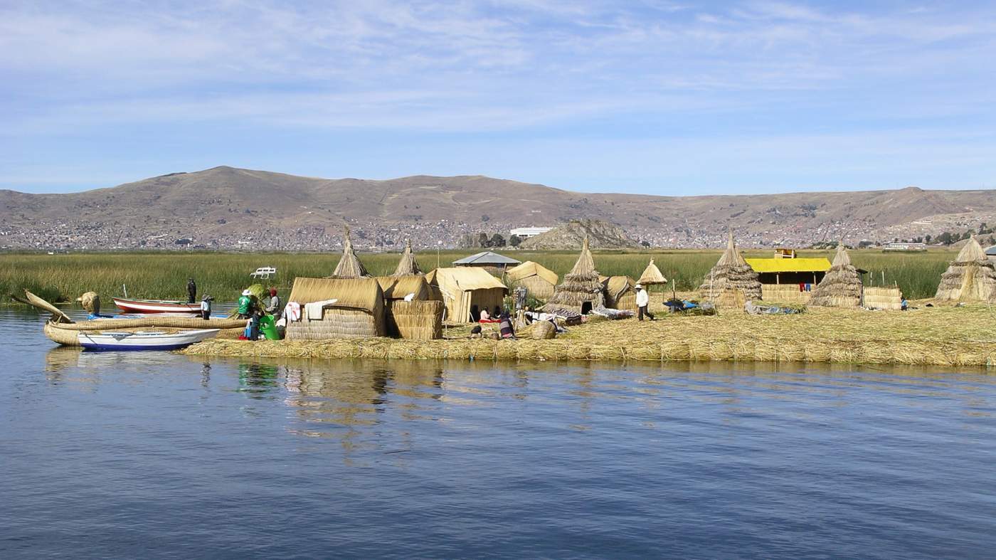 Titicacasee und die Uros Inseln, Peru