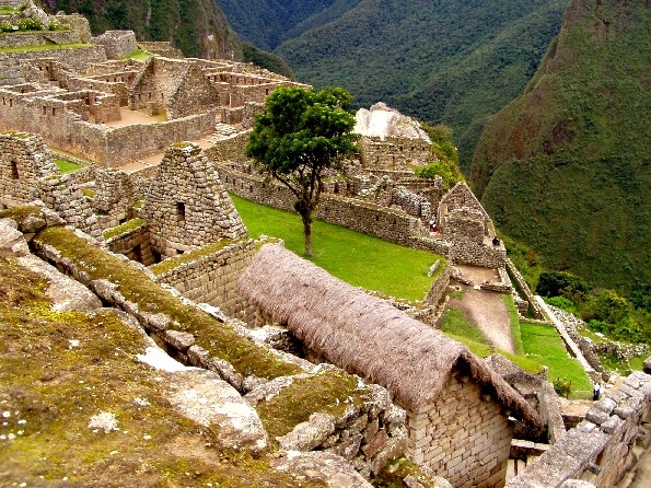 Die Ruinenstadt Machu Picchu, Peru