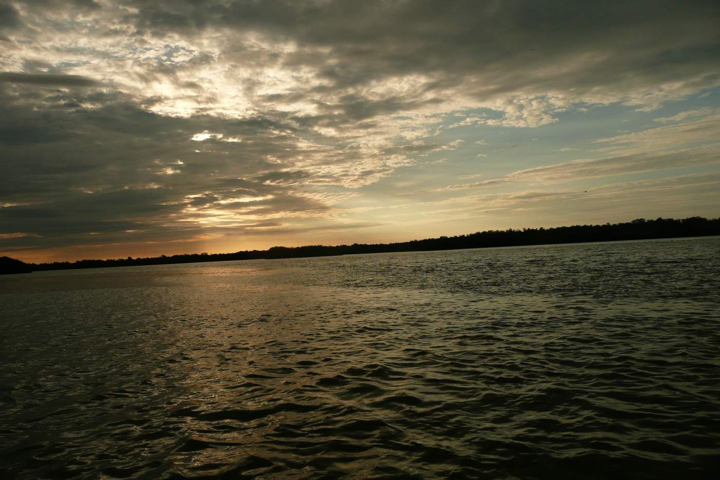 Abendstimmung an der Küste Perus