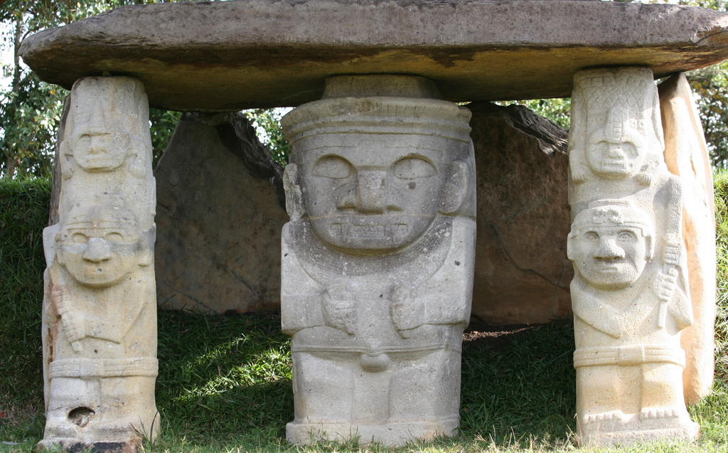 Steinmonument in San Agustin