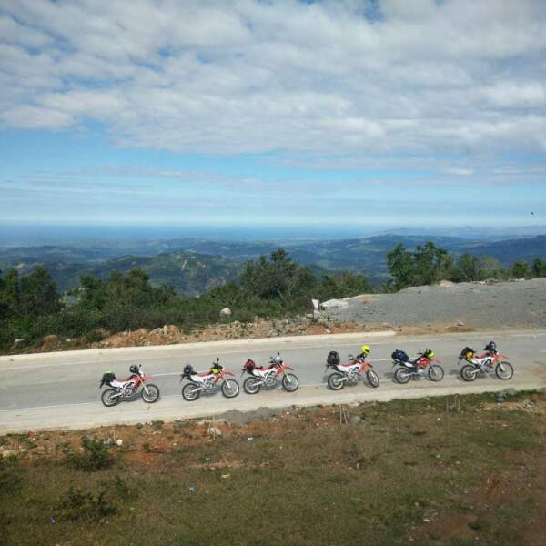 Motorradreisen Philippinen Verkehr Reisfelder kurvenreich