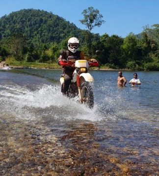 Kambodscha Offroad Motorrad-Abenteuer