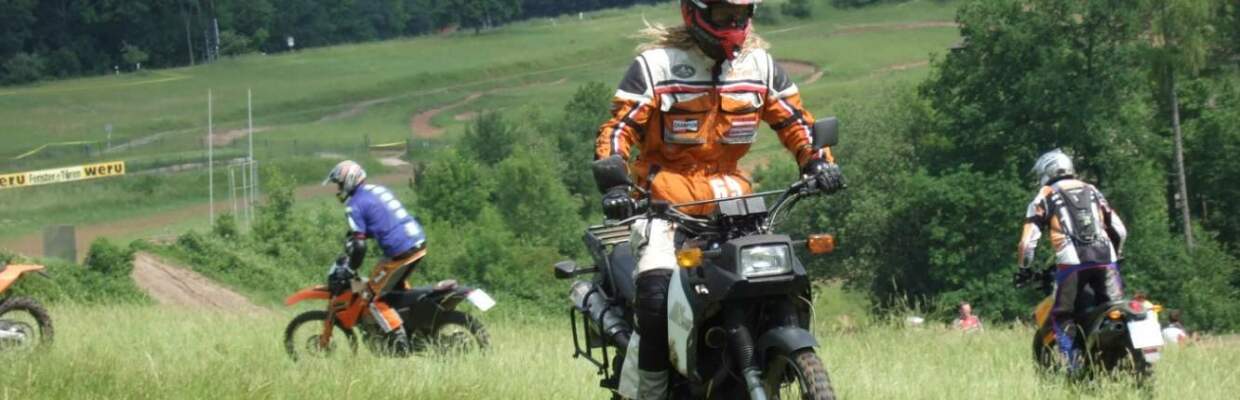 Motorradreisen Deutschland, Geübte Trails, Deutschland