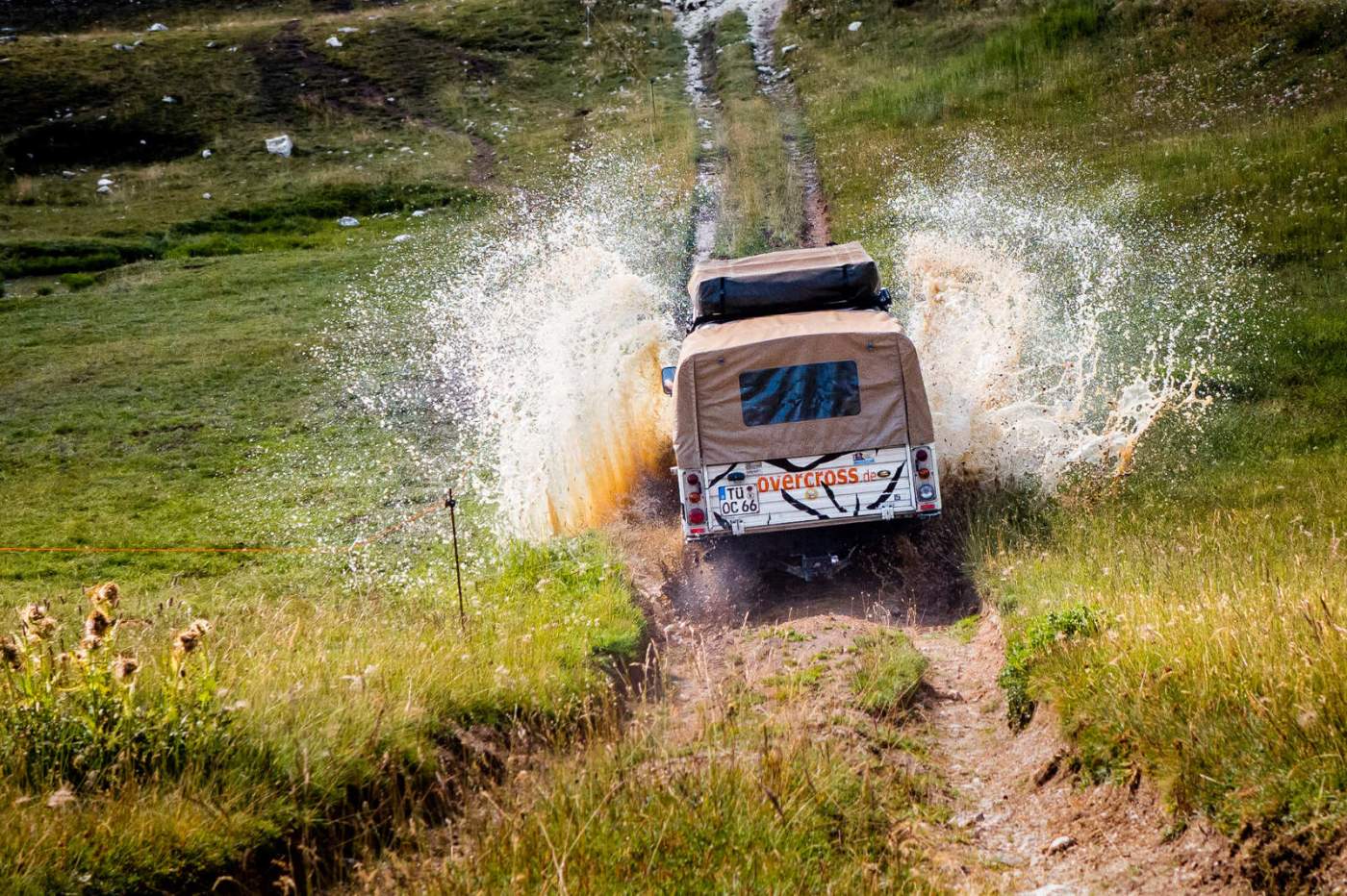 Geländewagen Offroadtour durch die Westalpen​