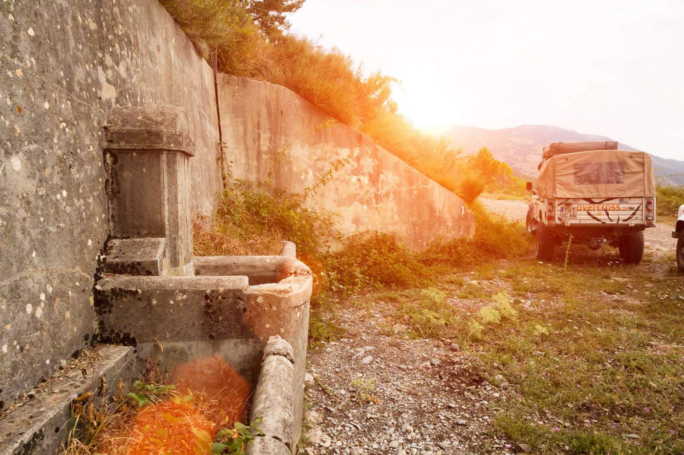 Alpen Offroad Reise mit dem eigenen Geländewagen