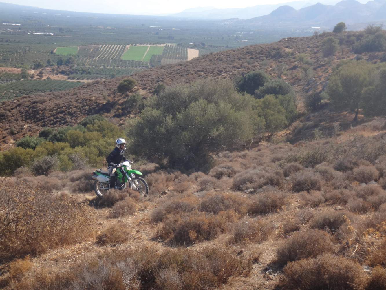 Griechenland Enduro Trainings Tour auf Kreta Overcross