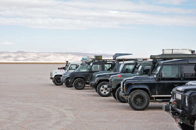 Sahara Offroad Familie in Tunesien