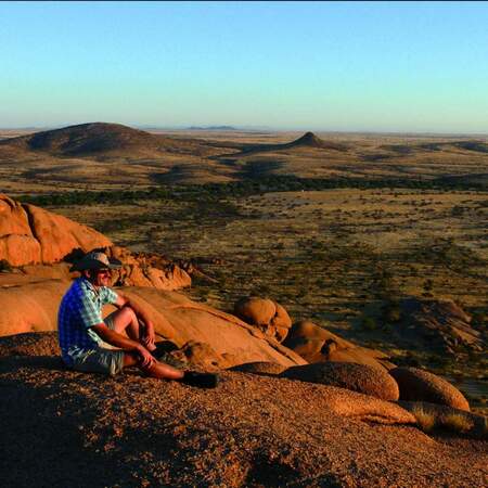 Through many countries - South Africa, Namibia, Botswana, Zimbabwe