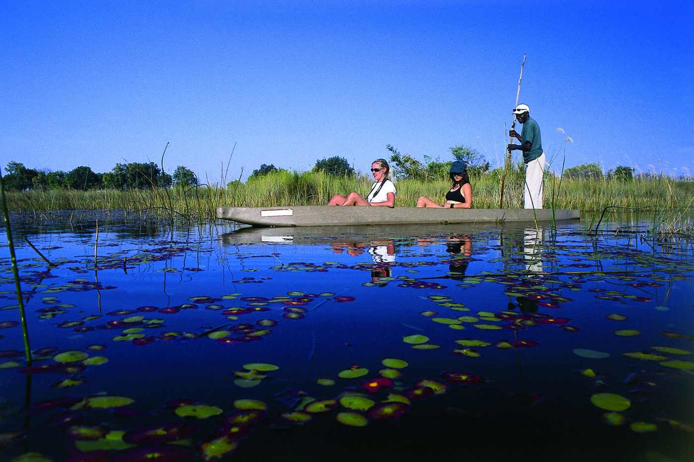 Mokoro en el Delta del Okavango