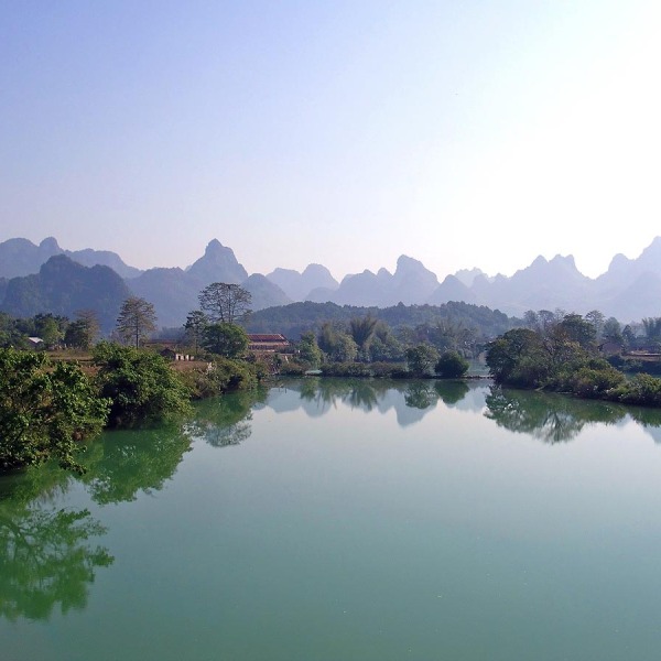 Motorradreisen Vietnam Cao Bang Seereise Hotel