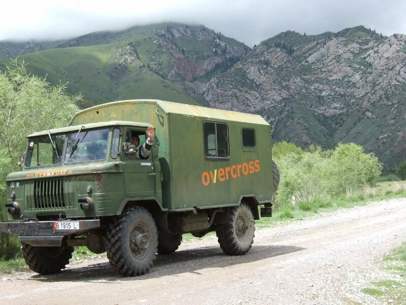 Kyrgyzstan 4x4 rental car adventure