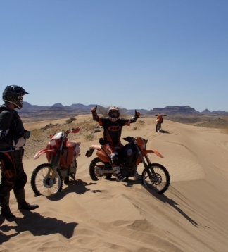 Motorradreise: Best of Namibia