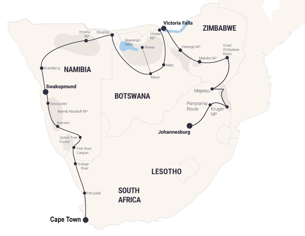 Panorama Route and Escarpment Roads