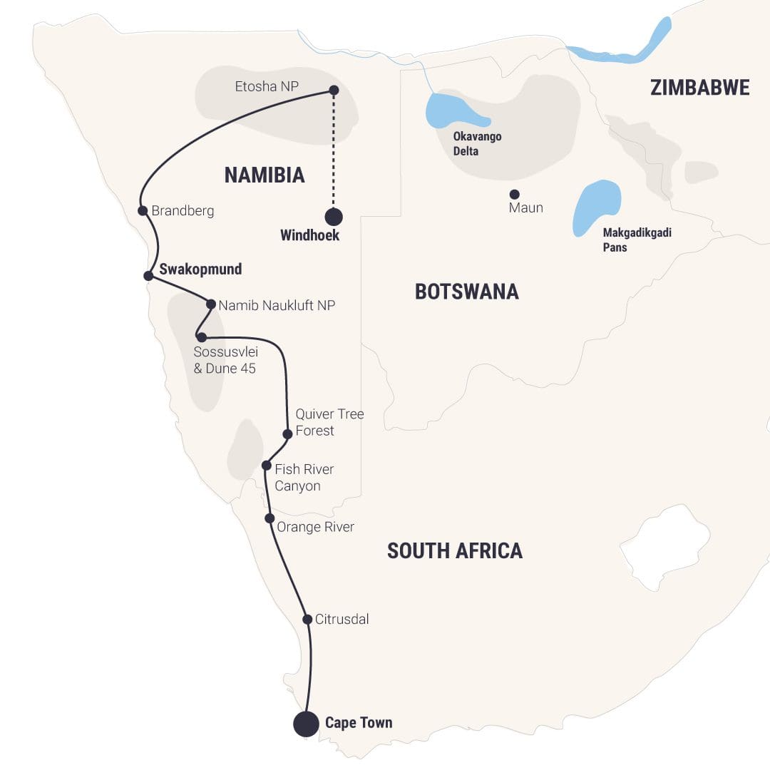 Damaraland und der raue Nordwesten