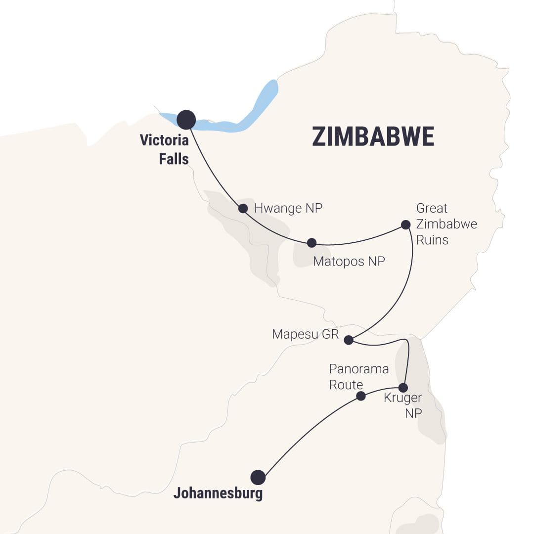 Victoria Falls & Zambezi River