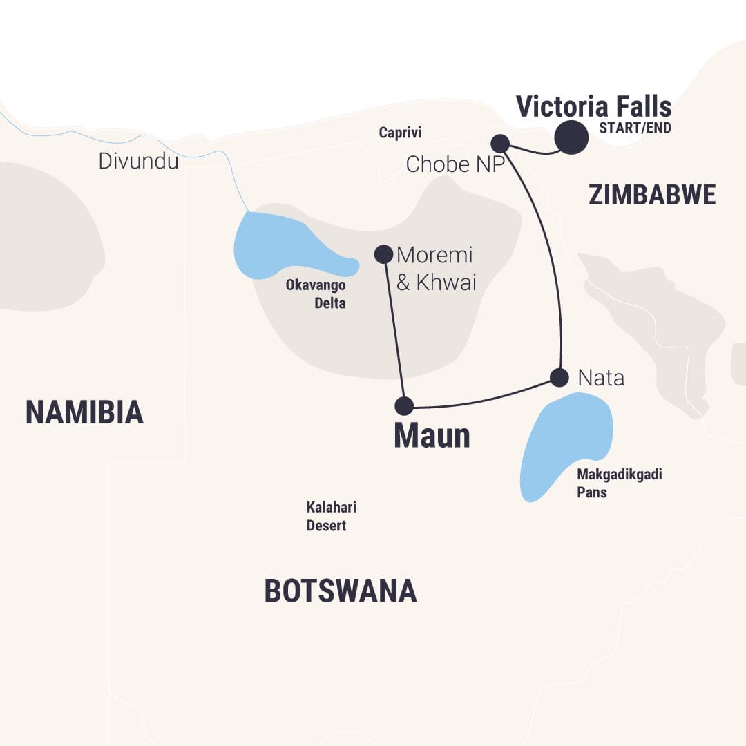 Elephant Country on the Chobe River