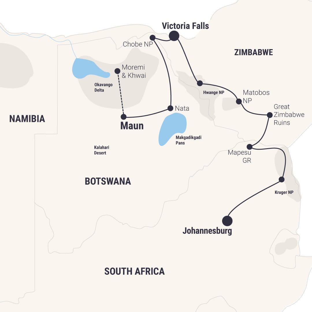Matobo Hills & Rhino Tracking