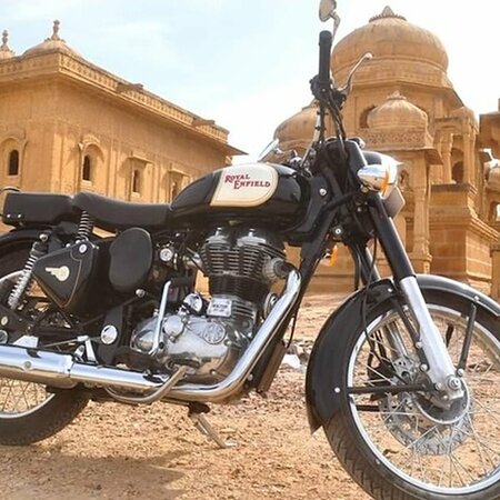 Royal Enfield motorreis door Rajasthan