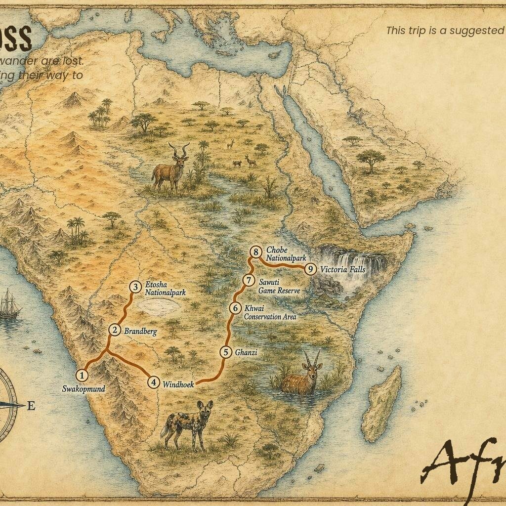 Lodge Safari in Botswana – Afrika Roadbook