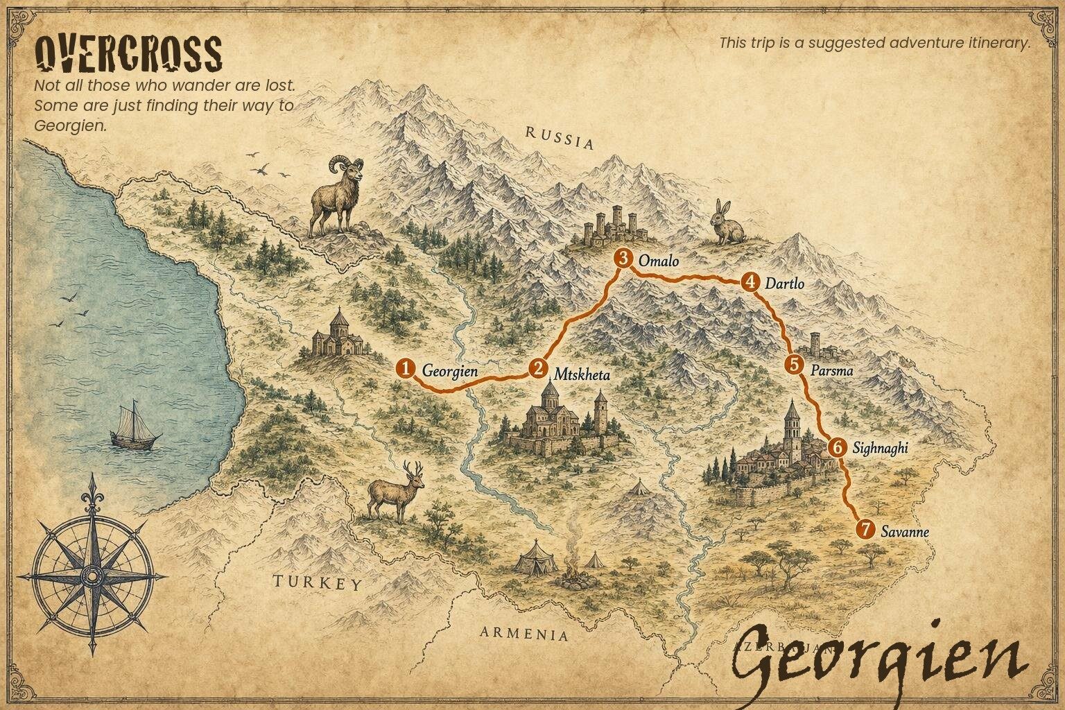 Savanne & Großer Kaukasus
