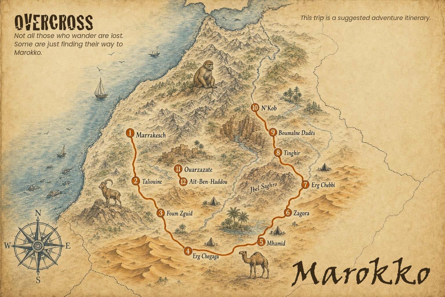 Draa-Tal & Merzouga