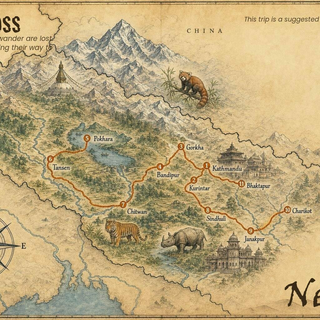 Motorradreise Nepal Himalaya Hochgebirgs-Abenteuer – Nepal Roadbook