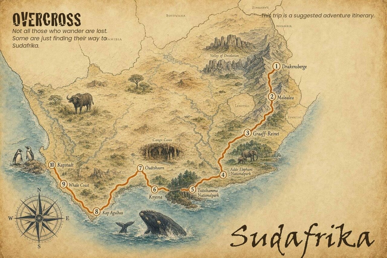 Südafrika Lesotho Gruppenreise Garden Route Sudafrika Roadbook